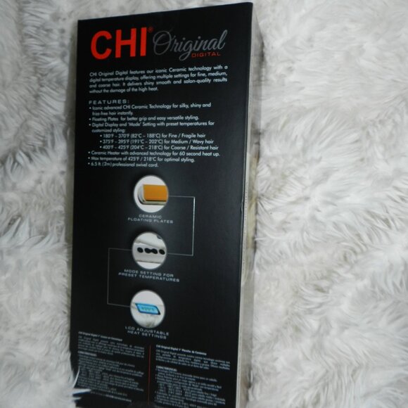 chi tourmaline ceramic flat iron - 1 - modern marble ++ FREE Case 🆕📦⌚🏃🏻💨⚡🚚 - Picture 5 of 16